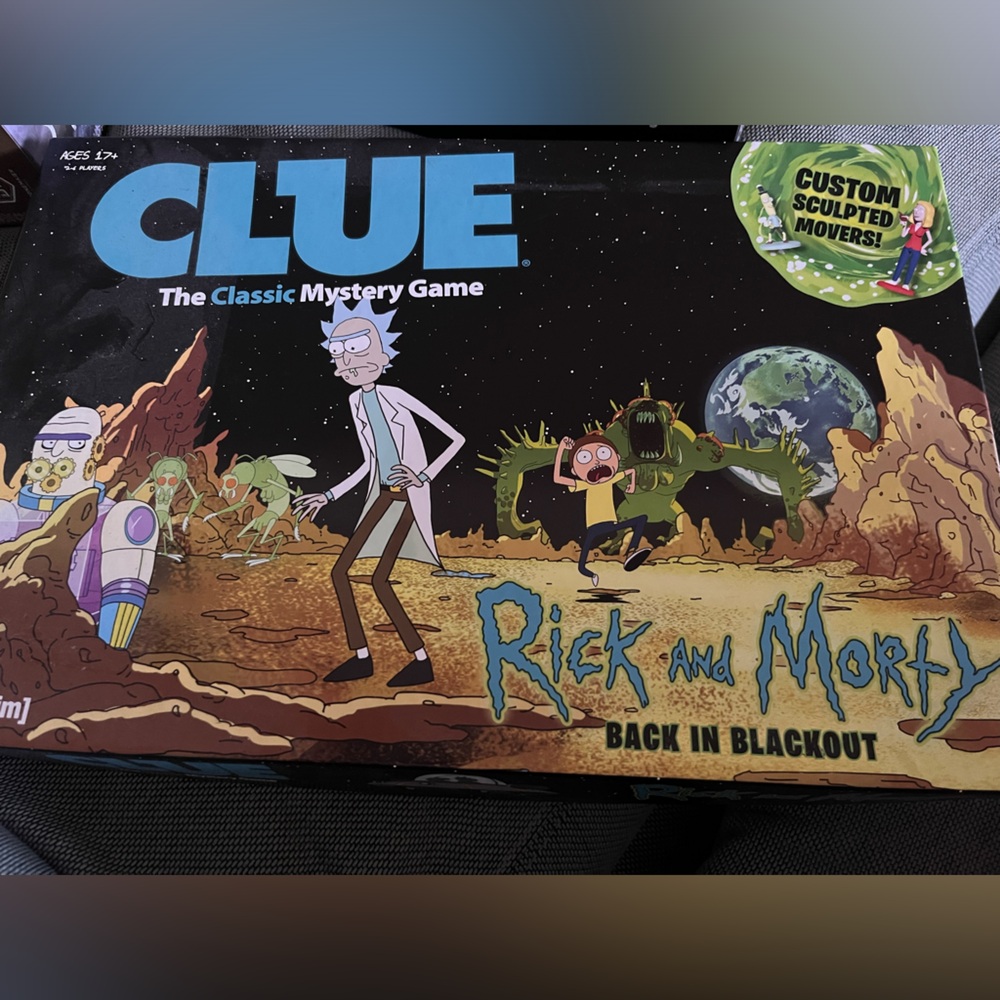 CLUE: Ricky and Morty